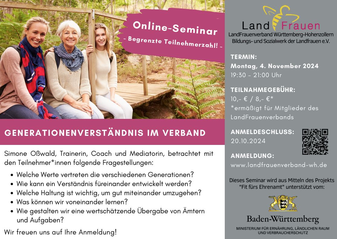 Landfrauenverband Veranstaltung