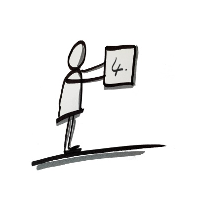 Auszubildung: Schritt 4 der Ausbildung